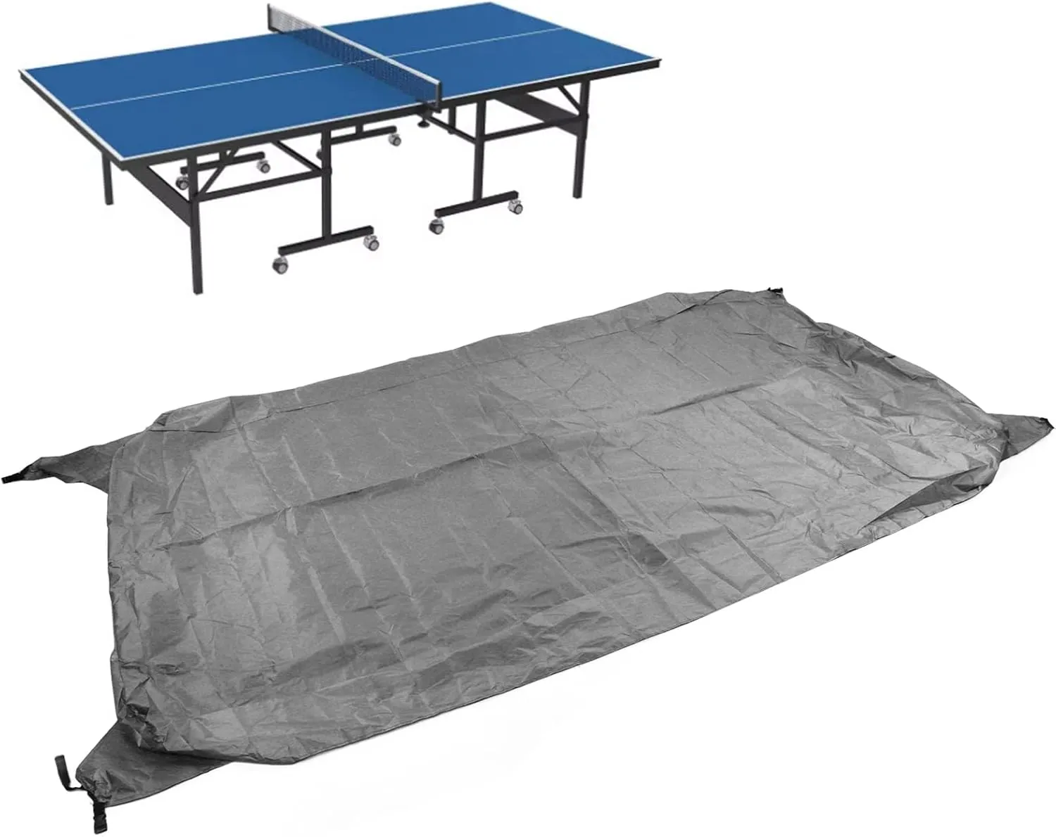 Table Tennis Table Dustproof Cover, Courtyard Patio Rainproof Sun Protection Table Tile Cover