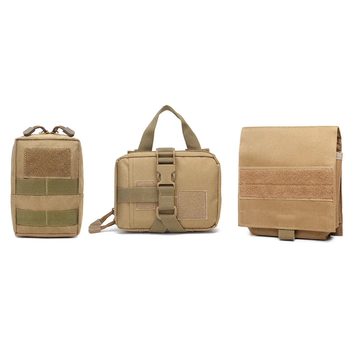 Tactical Dog Harness MOLLE Bags