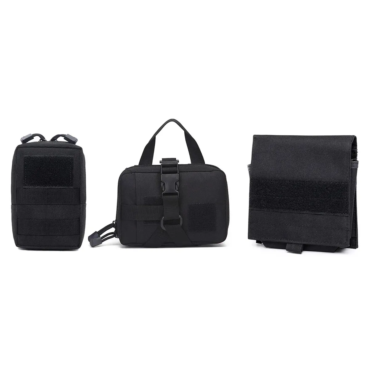 Tactical Dog Harness MOLLE Bags