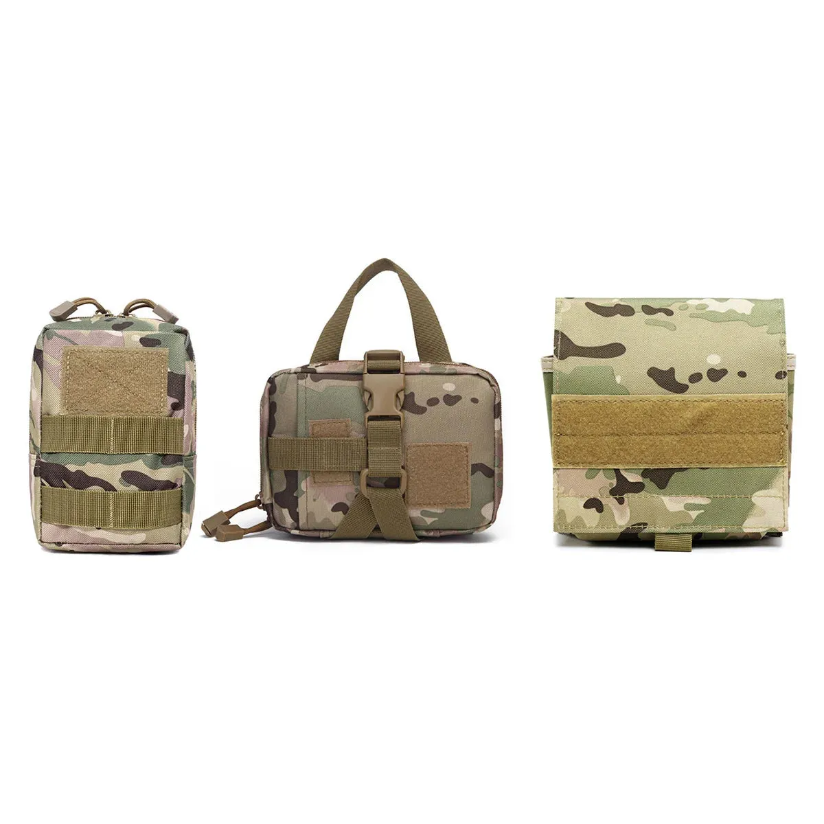 Tactical Dog Harness MOLLE Bags