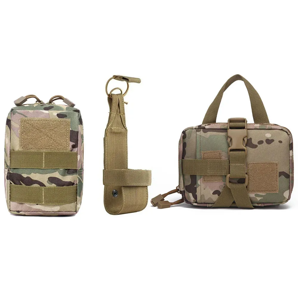 Tactical Dog Harness MOLLE Bags