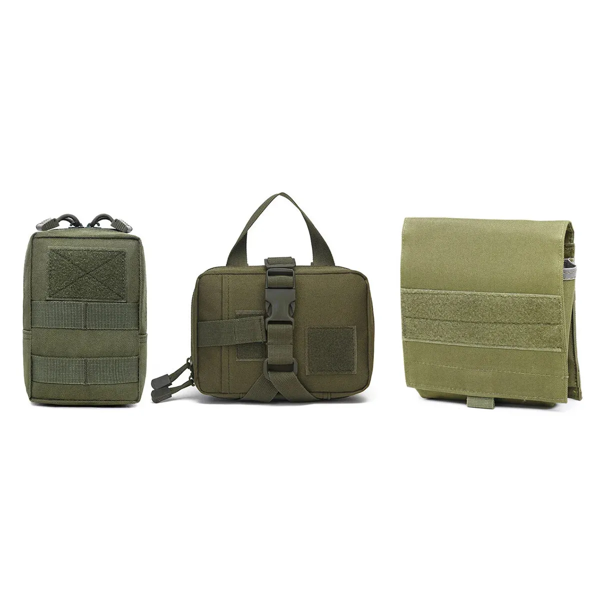 Tactical Dog Harness MOLLE Bags