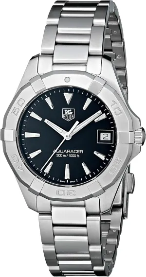 TAG Heuer Women's WAY1310.BA0915 Aquaracer Silver-Tone Stainless Steel Watch