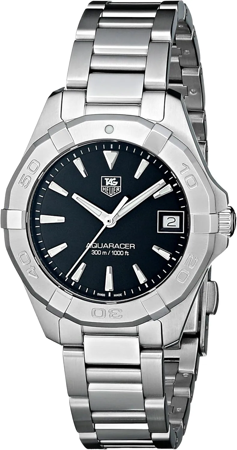 TAG Heuer Women's WAY1310.BA0915 Aquaracer Silver-Tone Stainless Steel Watch