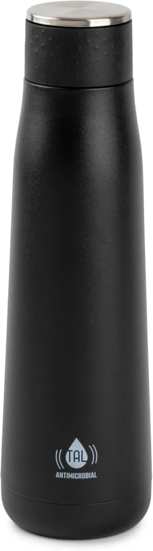Tal Ultra Bottle - UV Self-Cleaning Double-Wall Insulated Water Bottle - 18oz - Black