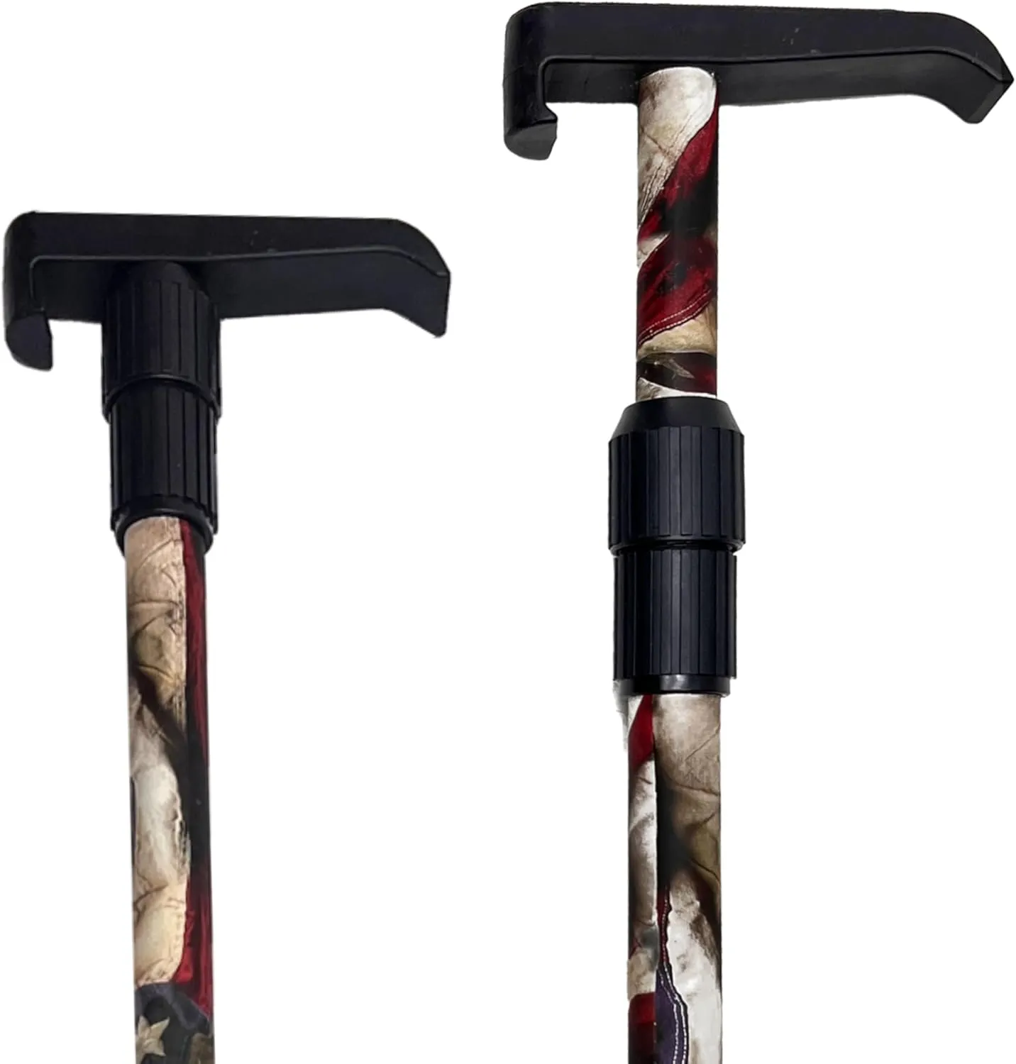 Telescoping Cargo Tool/Multi-Use Cargo Retriever/Extendable Reaching Aid/Reacher/Grabber - Patriotic Stars and Stripes