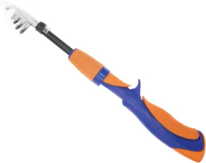 Telescoping Fishing Rod 5.5FT- Ultralight Fishing Rod-Kids Fishing Pole-Non-Slip Handle, Blue and Pink