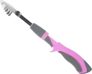Telescoping Fishing Rod 5.5FT- Ultralight Fishing Rod-Kids Fishing Pole-Non-Slip Handle, Blue and Pink