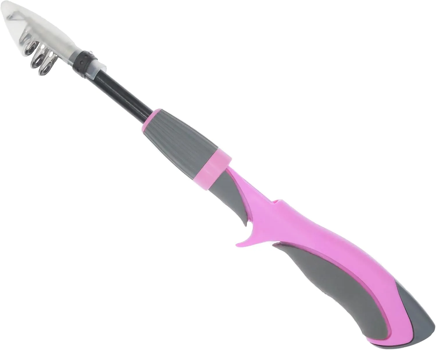 Telescoping Fishing Rod 5.5FT- Ultralight Fishing Rod-Kids Fishing Pole-Non-Slip Handle, Blue and Pink