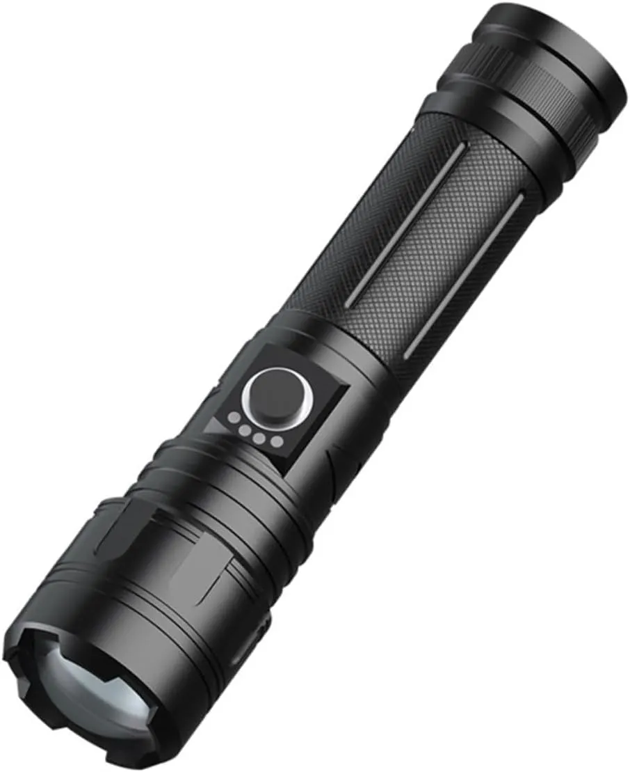 Telescoping Flashlight Led High Brightness Charging Outdoor Hiking Supply Emergency Lighting Device
