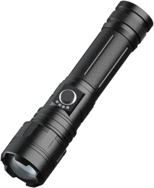 Telescoping Flashlight Led High Brightness Charging Outdoor Hiking Supply Emergency Lighting Device