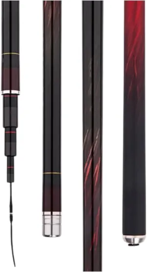 telescoping Portable Fishing Pole Compact Telescopic Rod Ultra-Light Material Small & Easy to Use Gift for Men (5H450cm/177in) ()