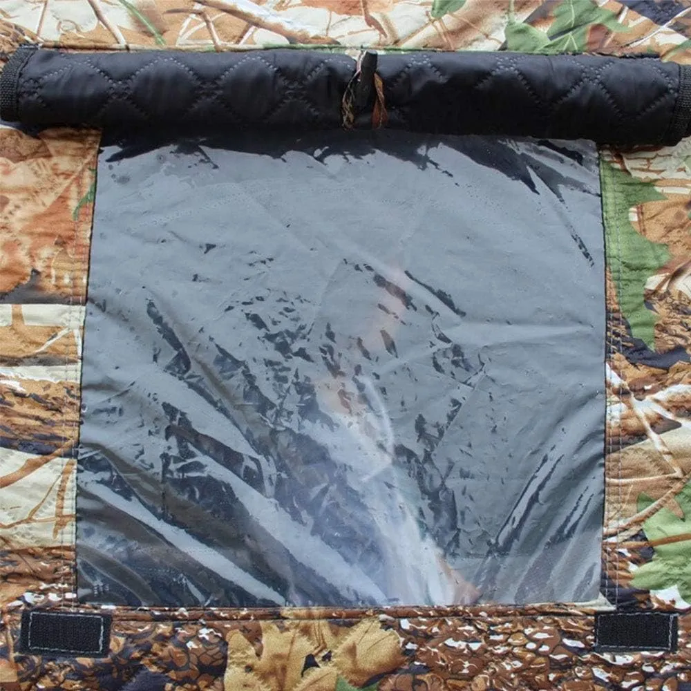 Tent for Camping Waterproof Camping Tent 2 Door 2 Mesh Instant Tent 4 Person Family Hiking 5Kg 210 * 210 * 135Cm Large Space for Picnic Outdoors (Mult, coloured