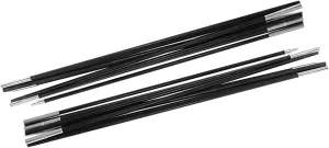 Tent Pole Antirust Camping Tent Support Rod 4.9M Fiberglass Portable Lightweight Outdoor Tent