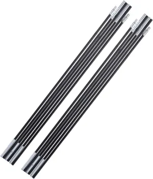 Tent Support Rod,3. Fiberglass Camping Tent Pole Bars Outdoor Sunshelter Support Rods Awning Frames Kit