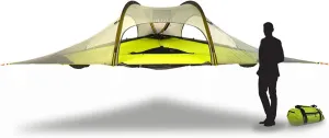 Tentsile Stingray V3 Tree Tent, Camping Hammock Tent, 3P Capacity, Portable Tree House Shelter for Campers, Backyards, Campgrounds, Designed in The UK