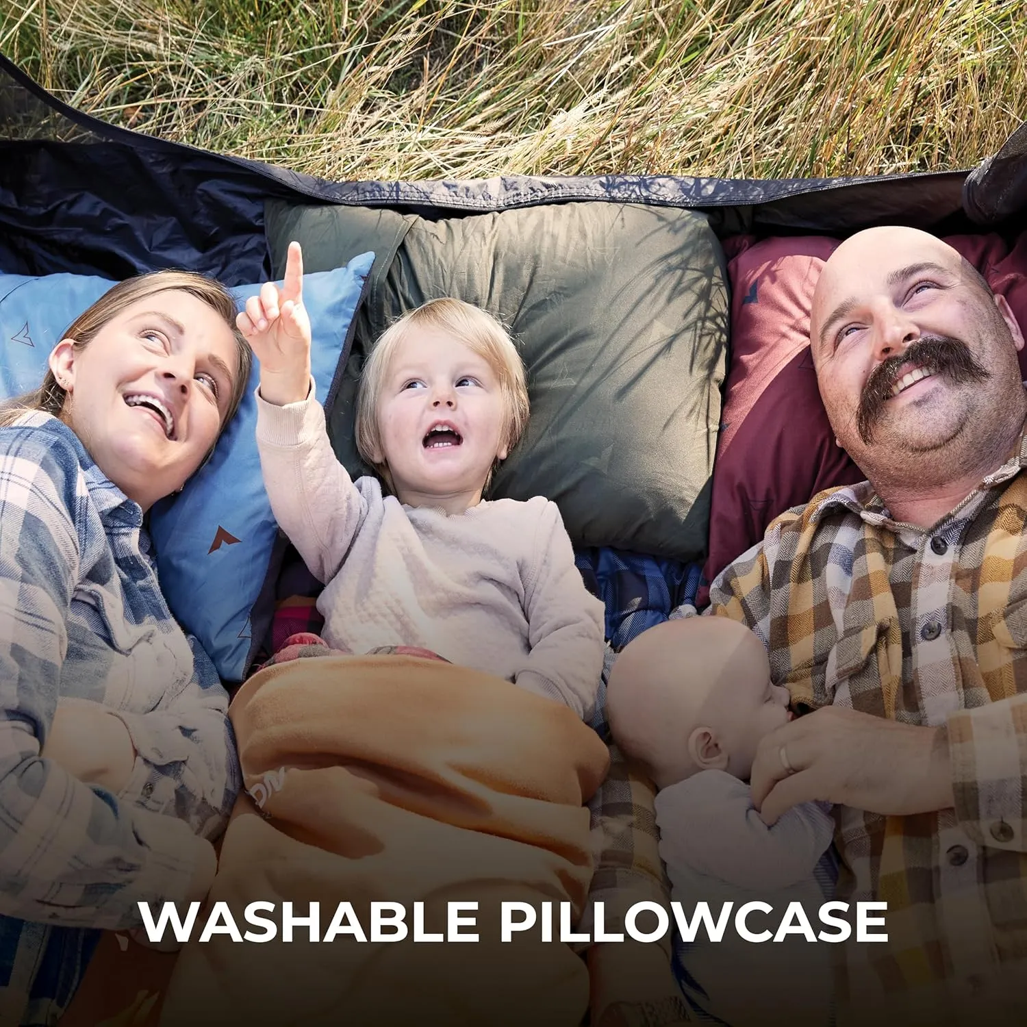TETON Sports Camp Pillow; Great for Travel, Camping and Backpacking; Washable