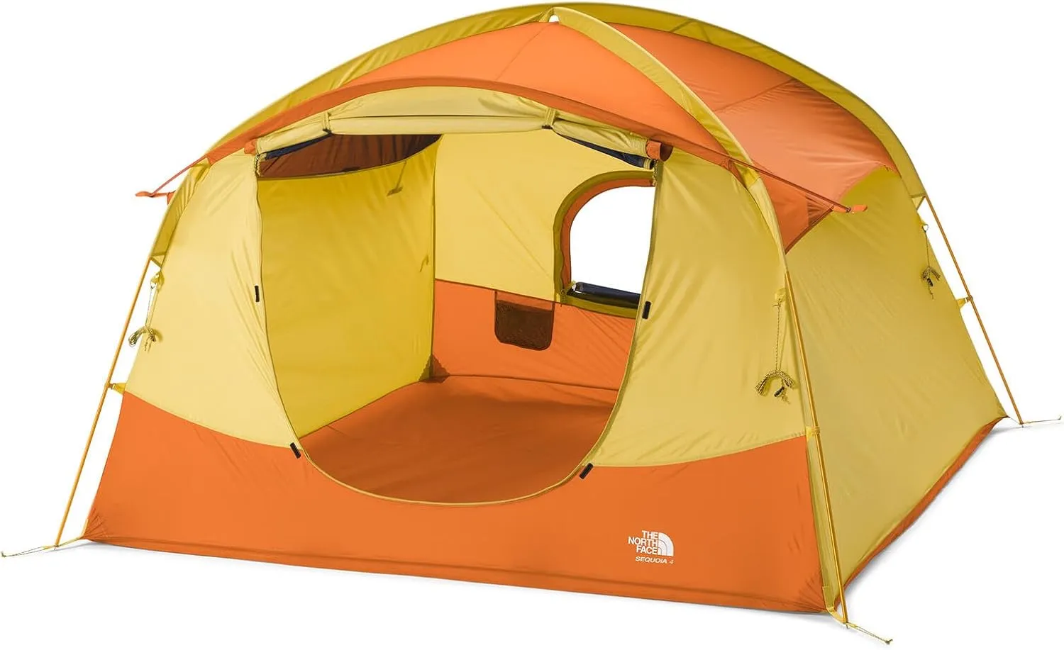 THE NORTH FACE Tents Sequoia 4 Tent | Four-Person Waterproof Camping Tent, Spacious & Easy to Set Up, Front & Back Zipper Doors, Side Windows