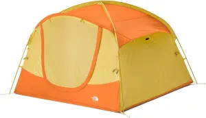 THE NORTH FACE Tents Sequoia 4 Tent | Four-Person Waterproof Camping Tent, Spacious & Easy to Set Up, Front & Back Zipper Doors, Side Windows