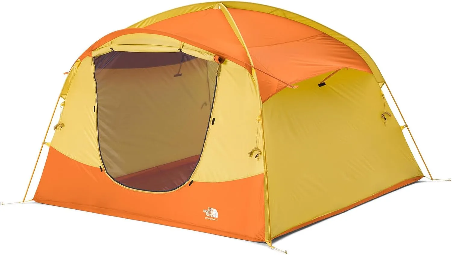 THE NORTH FACE Tents Sequoia 4 Tent | Four-Person Waterproof Camping Tent, Spacious & Easy to Set Up, Front & Back Zipper Doors, Side Windows