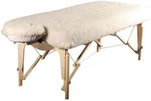 Therapist’s Choice® Deluxe Massage Table Fleece Pad Set, Includes Pad and Face Rest Cover, 31” W x 72” L (Fitted Corners Fully Wrap Around Sides of Table, Massage Table not Included)