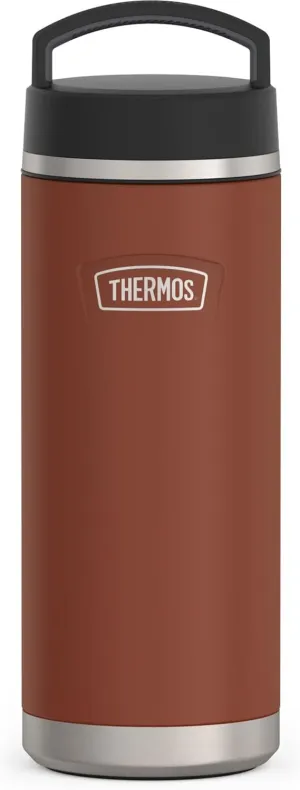 THERMOS ICON SERIES Stainless Steel Water Bottle with Screw Top Lid - 32 Ounce, Saddle - Vacuum Insulated Water Bottle with Lid