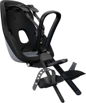 Thule Yepp Nexxt 2 Mini - Front Mounted Child Bike seat - Lightweight & Breathable seat - Adjustable footrests & footstraps - Fast Mount System - 5 Point Harness System - Magnetic childproof Buckle
