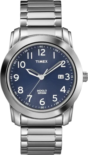 Timex Men's Highland Street Stainless Steel Expansion Band Watch