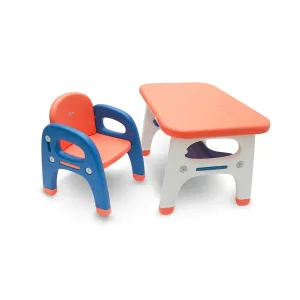 Tinnies Children Table Chair Set - Blue Orange