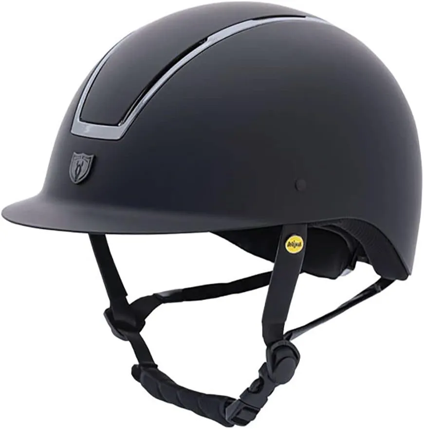 TIPPERARY EQUESTRIAN Horse Riding Helmet - Windsor - English Style Protective Horseback Riding Apparel - Customizable Fit and Cooling Ventilation