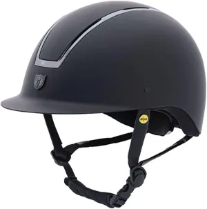 TIPPERARY EQUESTRIAN Horse Riding Helmet - Windsor - English Style Protective Horseback Riding Apparel - Customizable Fit and Cooling Ventilation