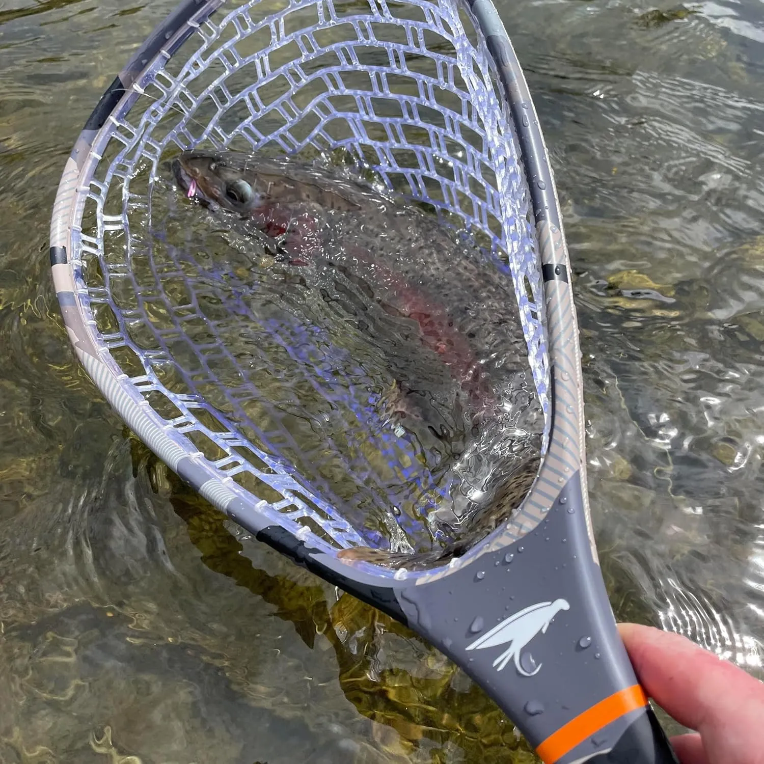 Titanium Carbon Fiber Fishing Net - Lightweight Durable Floating with Lanyard