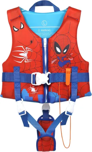 Toddler Swim Vest with Adjustable Strap for 22-30-40-50-90lbs Boys Girls Swimming Aids for 1-9  Years Toddlers Kids Float Jacket Suit for Swim Sea Beach Water Pool
