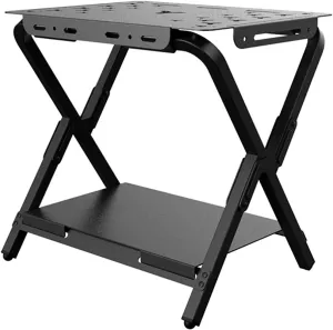Topyond Camping Table Folding Portable Camp Side Table, Aluminum Alloy Lightweight Folding Table Outdoor Hiking Picnics BBQ Cooking Dining Kitchen(LMZ-02)