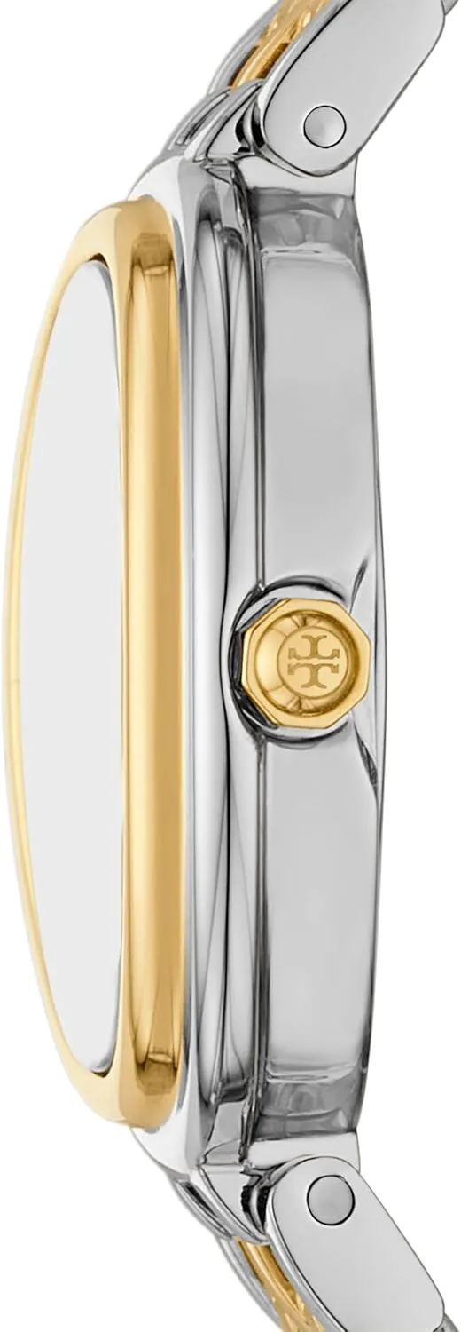Tory Burch Women's Oval Stainless Steel Bracelet Watch