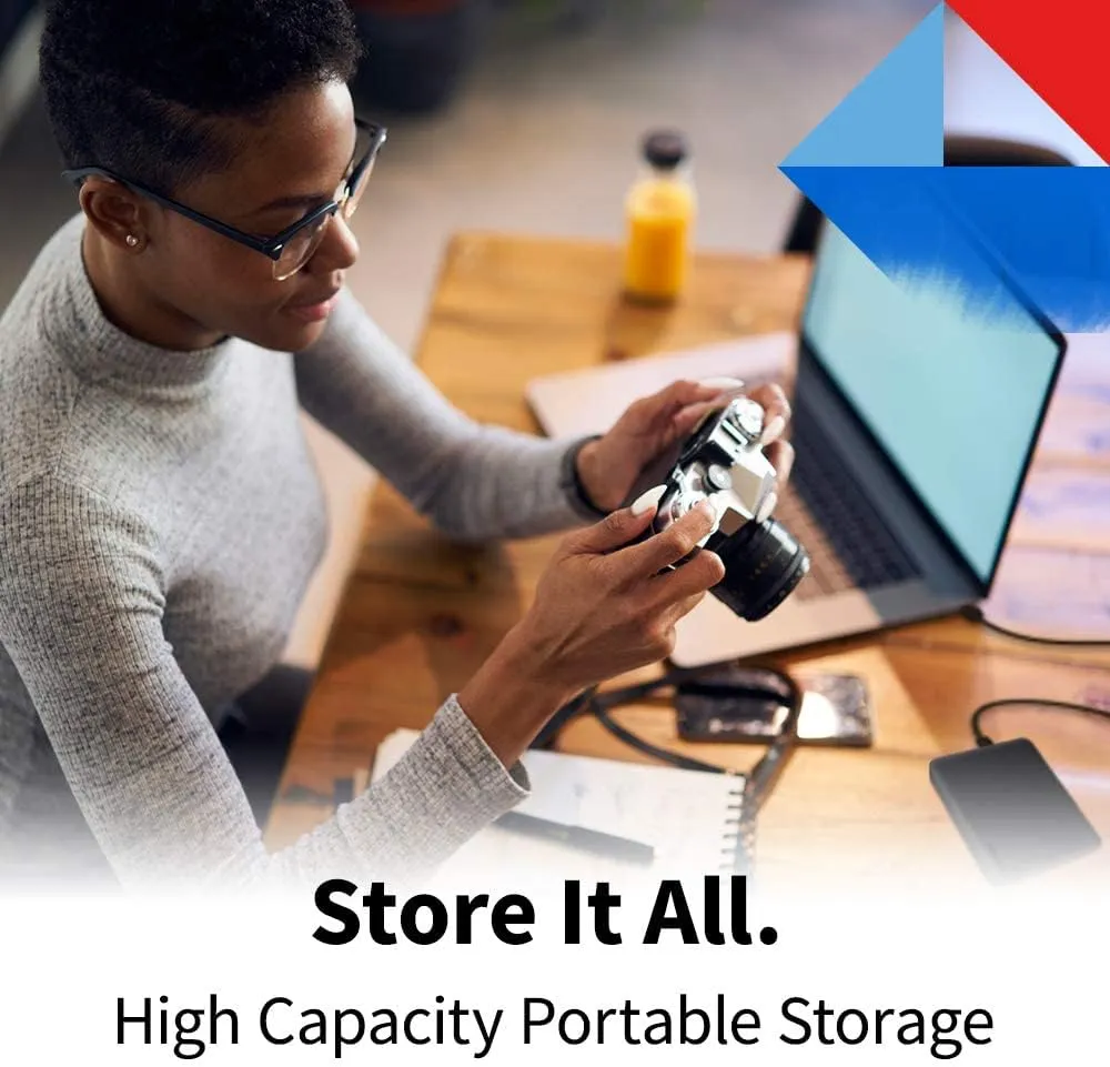Toshiba Canvio Advance 4TB Portable External Hard Drive USB 3.0, White - HDTCA40XW3CA