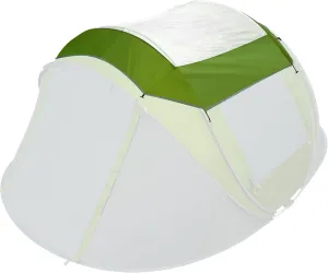 Transparent Rainfly Accessory Replacement for HIKERBRO 4 Persons Instant Pop Up Tent, Rain Fly ONLY, Transparency Tent Replacement Skylight for Stargazing, Waterproof Tent Tarp