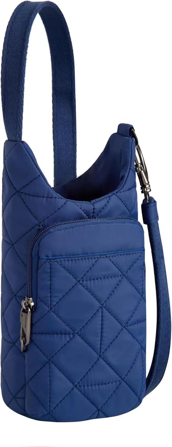 Travelon Anti-Theft Boho Insulated Water Bottle Tote