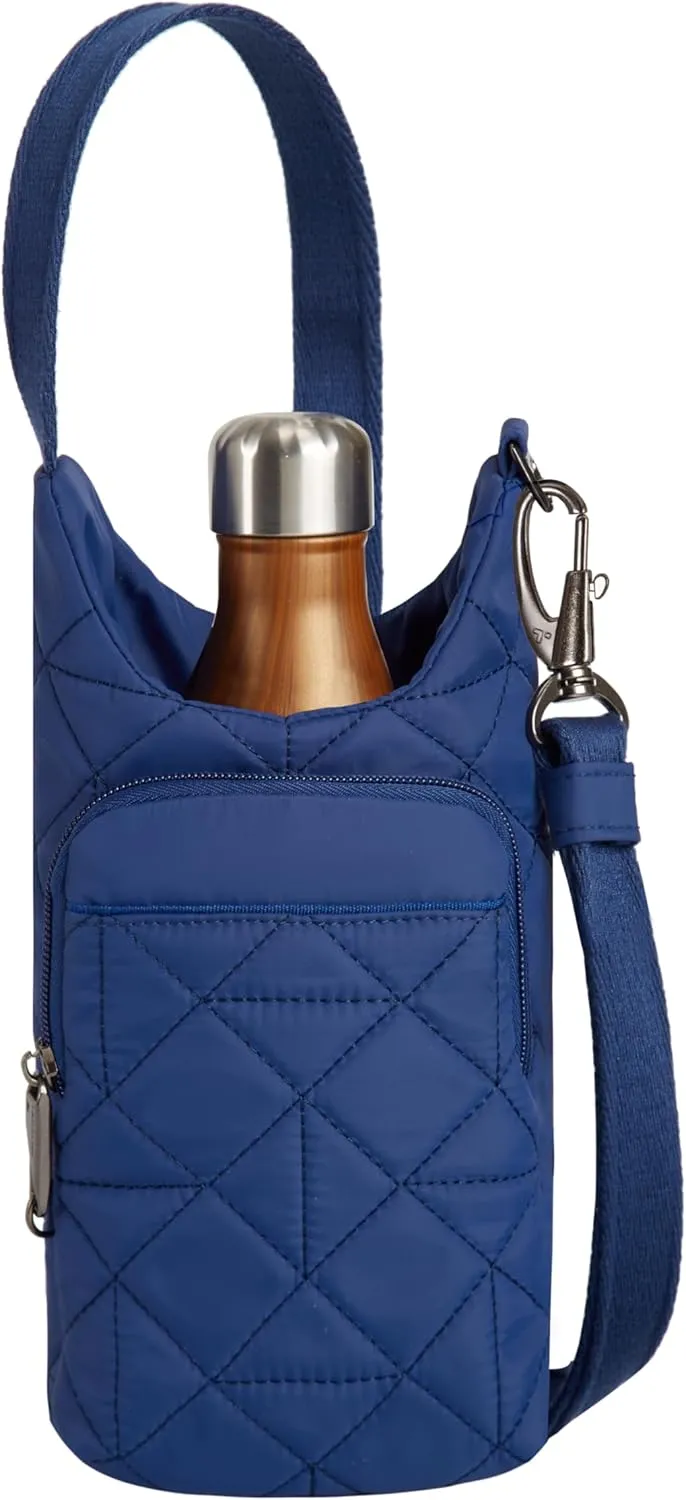 Travelon Anti-Theft Boho Insulated Water Bottle Tote