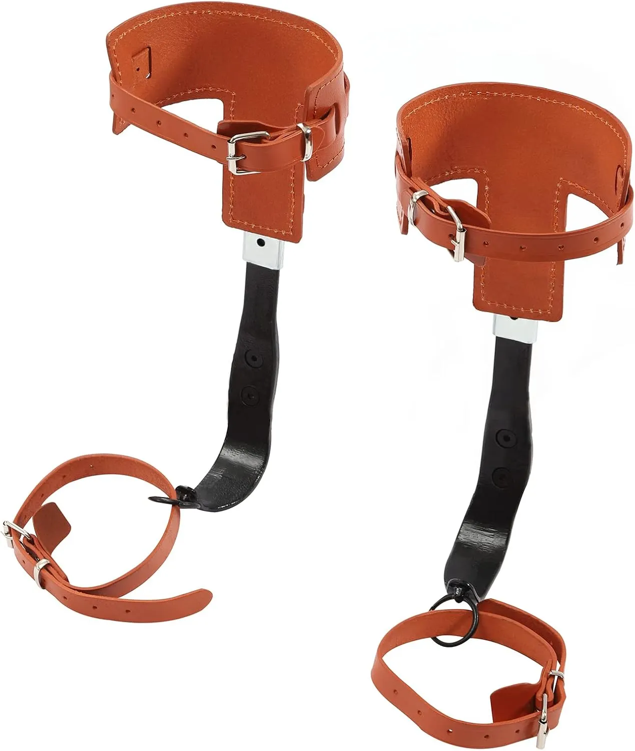 Tree Climbing Spike, Tree Climbing Spike Sets with Adjustable Safety Belt Tree-Climbing Tools for Outdoor Jungle Survival Fruit Picking, Max-Load 440Lbs