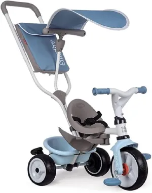 Tricycle Baby Balade Plus Bleu - SMOBY