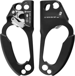 TRIWODNER Climbing Hand Ascender Rock Climbing Tree Arborist Rescue Rappelling Equip Left Right Hand Climbing Ascender Rope Clamp for 8-13mm