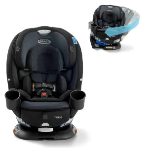 Turn2Me 3-in-1 Convertible Car Seat, Cambridge, Featuring Headrest and Harness Adjust, Easy Installation and Steel Reinforced Frame