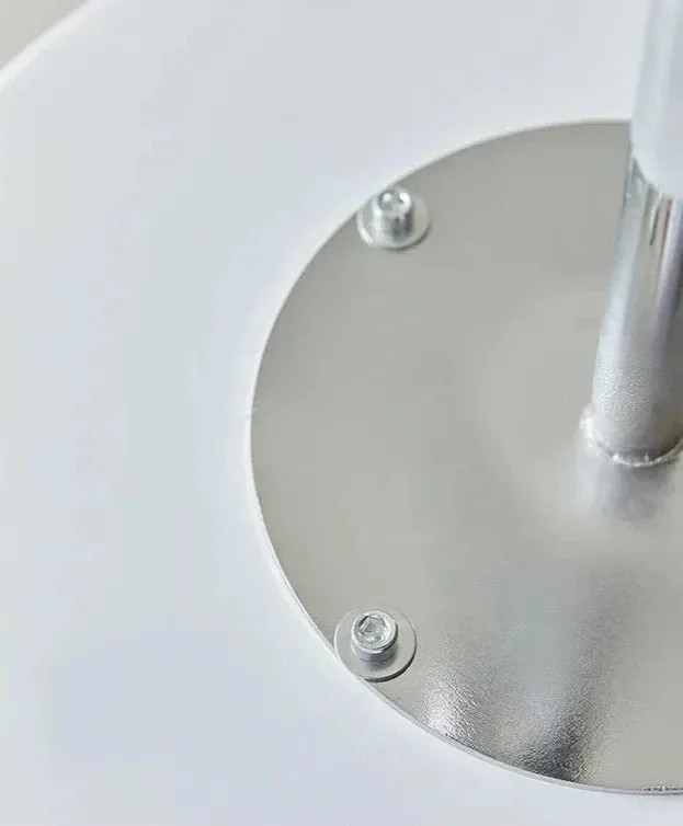 Twisted Stainless Steel Vintage Round Side Table