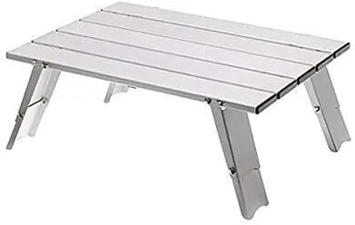 Ultralight Mini Folding Table – Portable Aluminum Picnic Table for Outdoor Camping, Hiking, Beach, and Travel