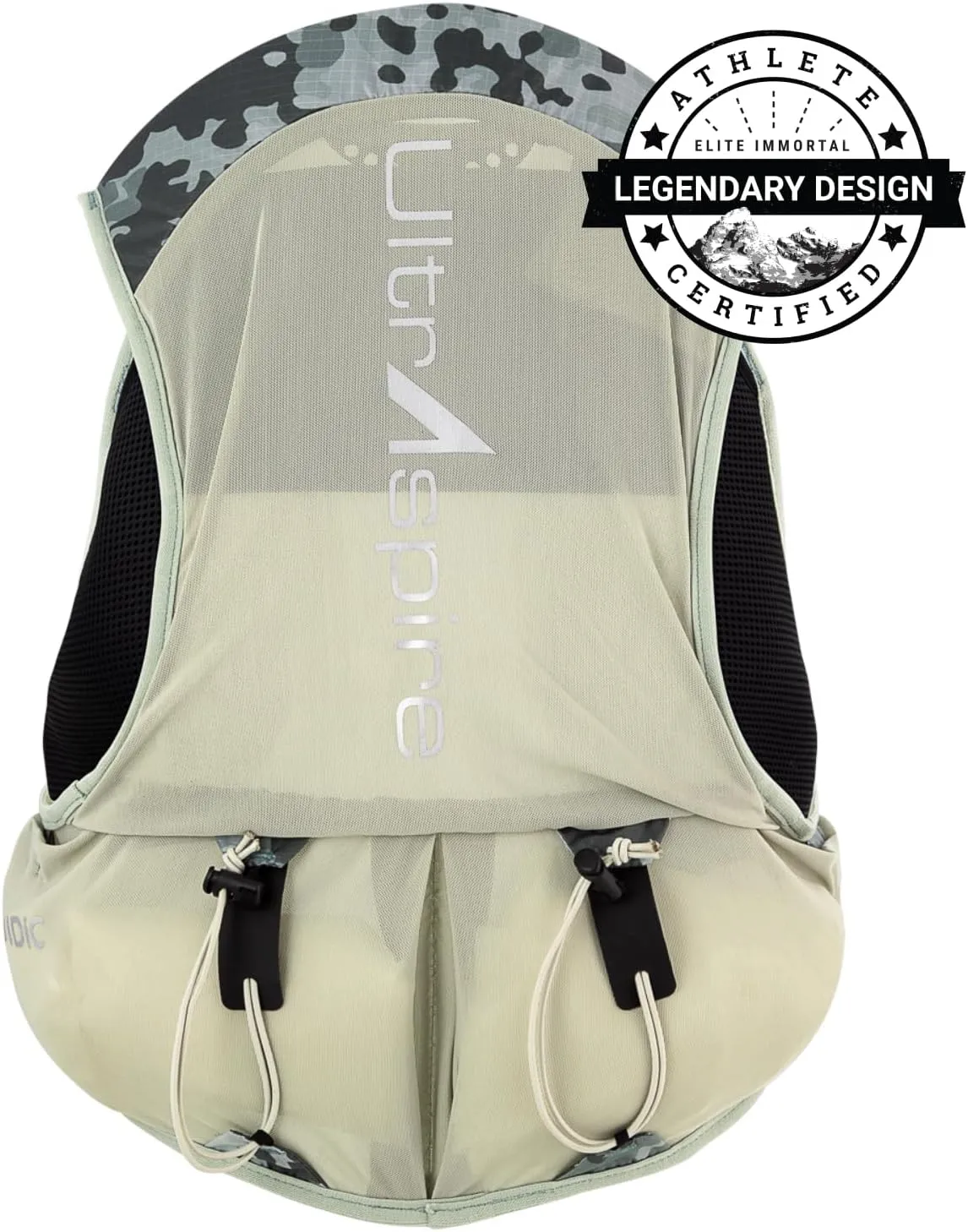 UltrAspire Big Bronco Lightweight Running Race Vest - 12L Total Volume & 2L Water Reservoir Capacity