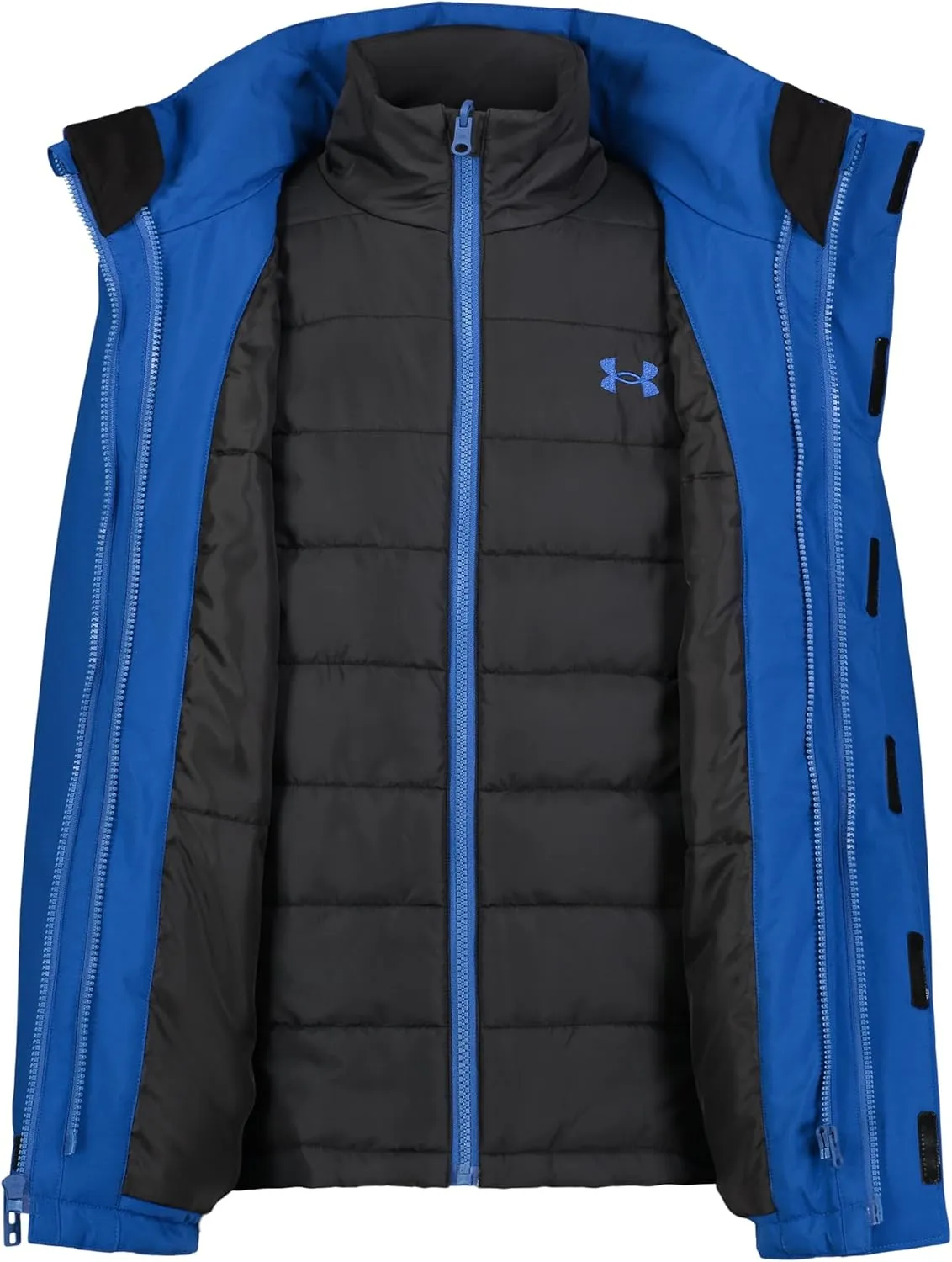 Under Armour Boys' Westward 3-in-1 Jacket, Removable Hood & Liner, Windproof & Water Repellant