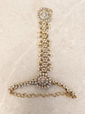 Vamika Hand harness - Pearl