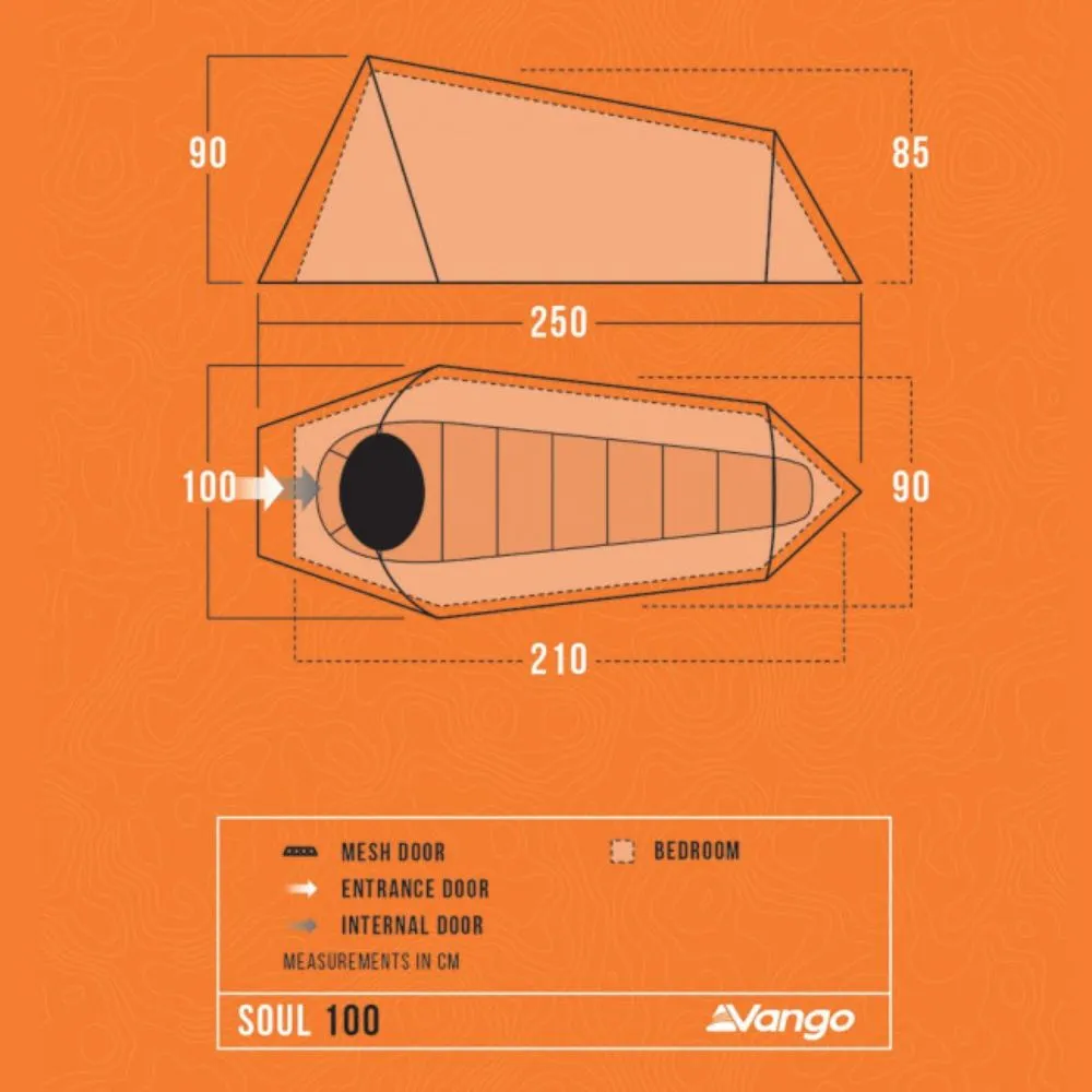 Vango | 1 Man Tent | Soul 100