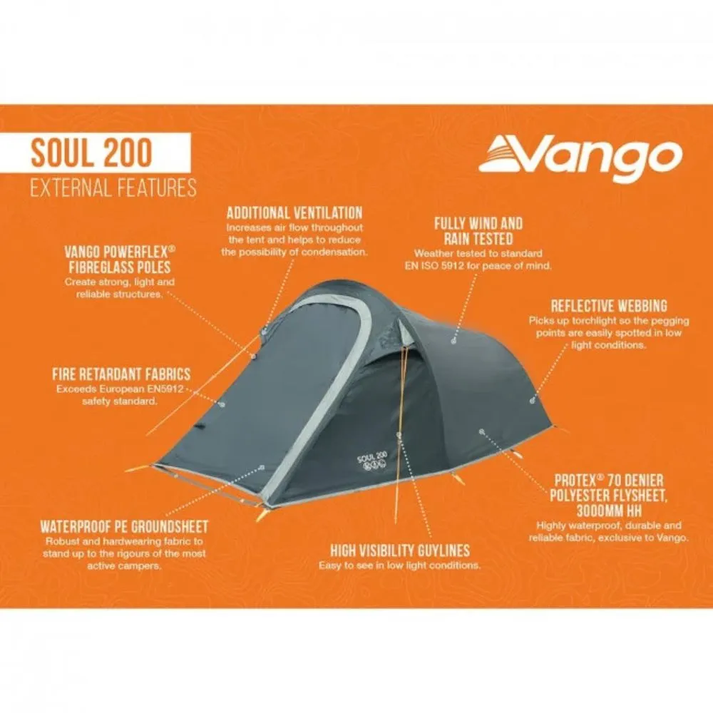 Vango | 2 Man Tent | Soul 200